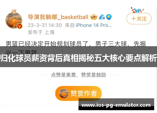 归化球员薪资背后真相揭秘五大核心要点解析 归化球员薪资背后真相揭秘五大核心要点解析