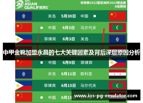 中甲金靴加盟永昌的七大关键因素及背后深层原因分析 中甲金靴加盟永昌的七大关键因素及背后深层原因分析