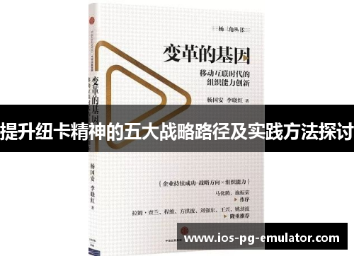 提升纽卡精神的五大战略路径及实践方法探讨 提升纽卡精神的五大战略路径及实践方法探讨