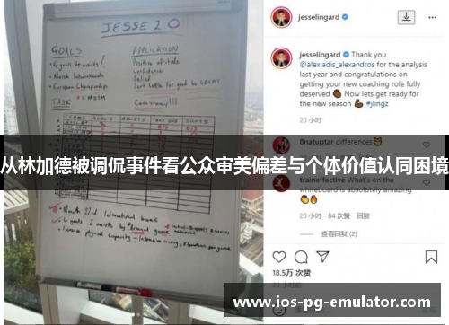 从林加德被调侃事件看公众审美偏差与个体价值认同困境 从林加德被调侃事件看公众审美偏差与个体价值认同困境